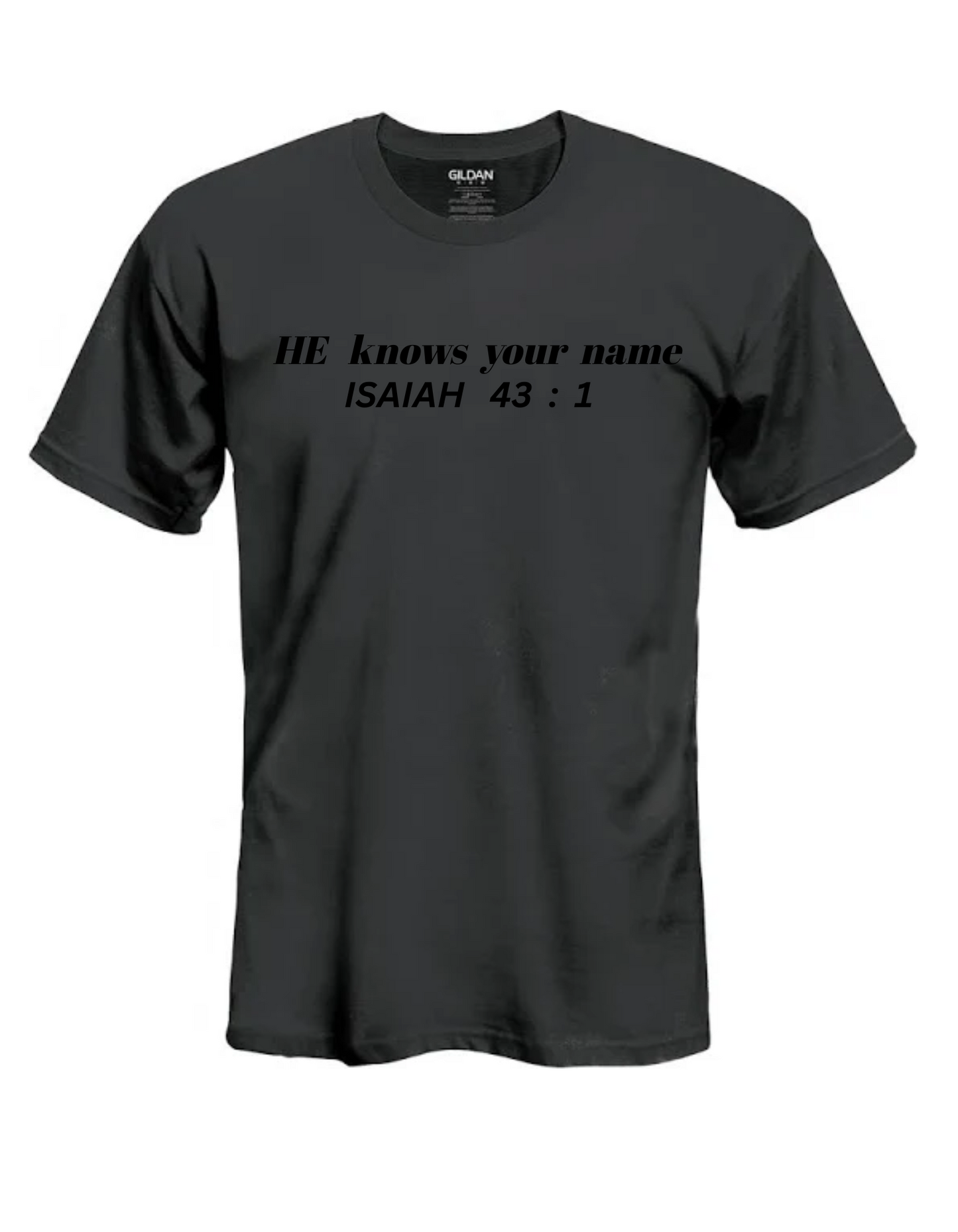 He Knows My Name (Black)