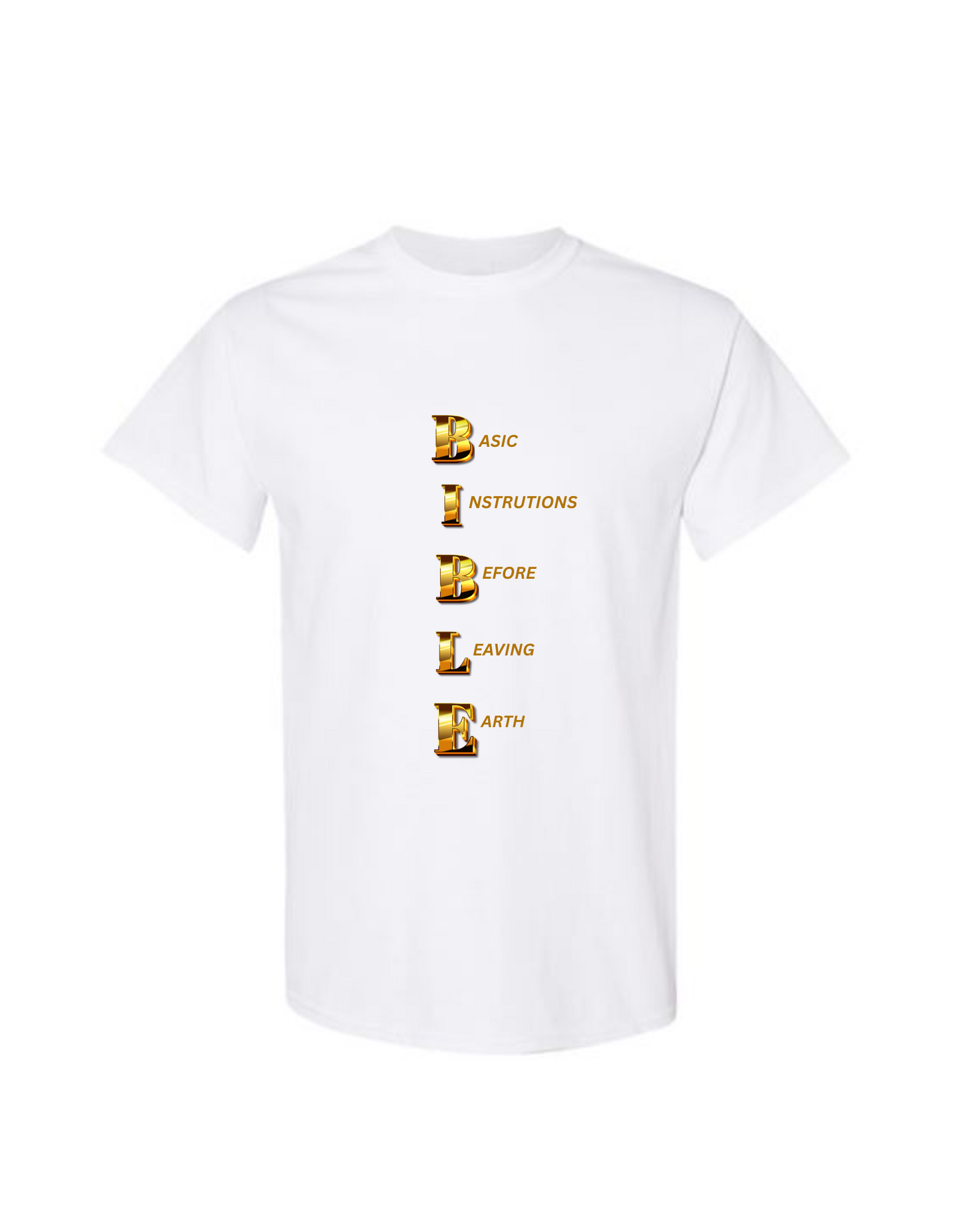 B.I.B.L.E Tee (White)