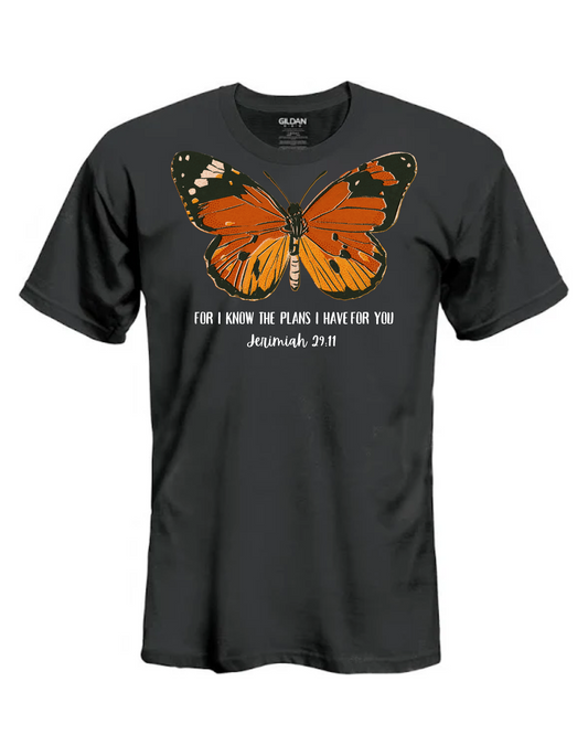 Jeremiah 29:11 T-shirt (Black)