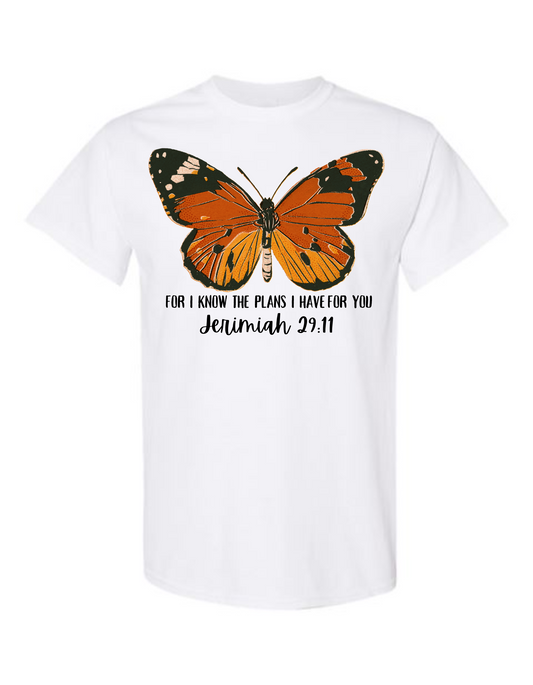 Jeremiah 29:11 Tee (White)