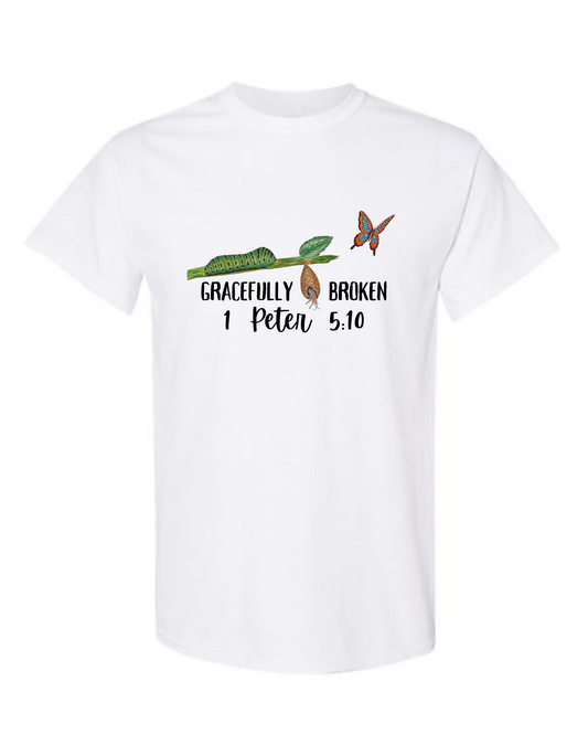 Gracefully Broken (1 Peter 5:10) [White]