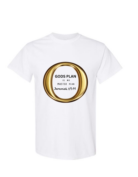 God's Plan Tee (White)