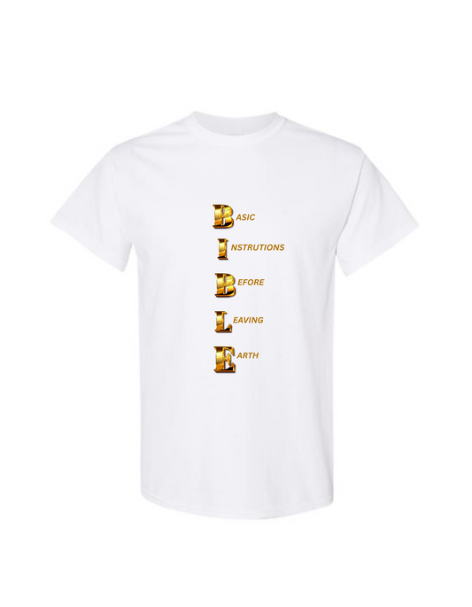B.I.B.L.E Tee (White)