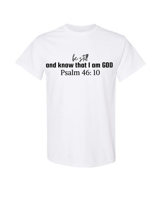 Be Still Tee (White)